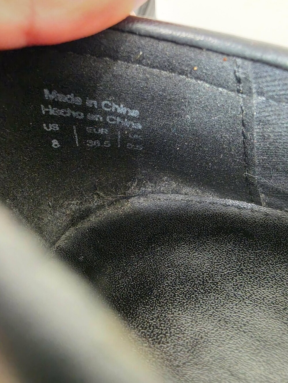 Aldo Black Platform Chunky Heel Loafers Y2K - Picture 5 of 11